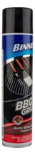 Limpiador Quita Grasa Bbq Grill Binner 600ml