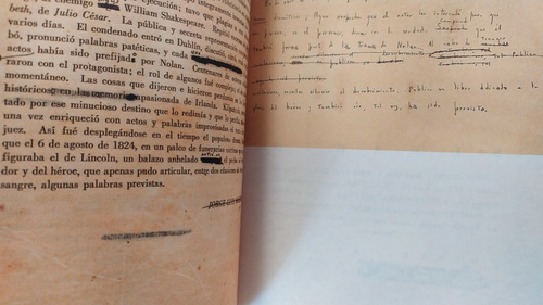J. L. Borges. Tema Del Traidor Y Del Héroe, Sur 44, Facsímil (Usado)