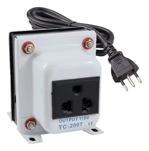 Auto-transformador Corriente De  110v A 220v De 200 Watts