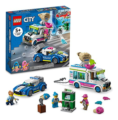 Kit De Construcción Para Camión De Helados Lego City Police