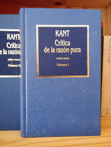 Crítica De La Razón Pura (2 Tomos) - Kant