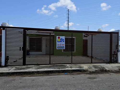 Casa En Renta En Cd. Caucel / Mérida (yucatán) Amueblada De 2 Recamaras