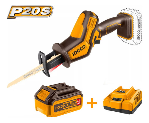 Sierra Sable 20v P20s Ingco Crsli6508 Bat+carg - L N F