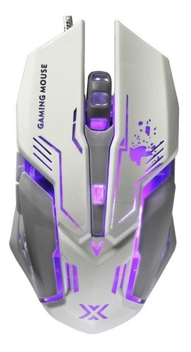 Mouse para jogo Infokit  X-Soldado GM-600 branco