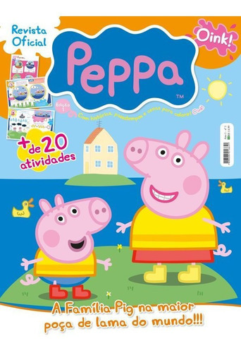 Livro: Peppa Pig Revista Oficial 01, De Entertainment One Uk Limited. Série Indefinido, Vol. 1. On Line Editora, Capa Mole, Edição 1 Em Português, 2020