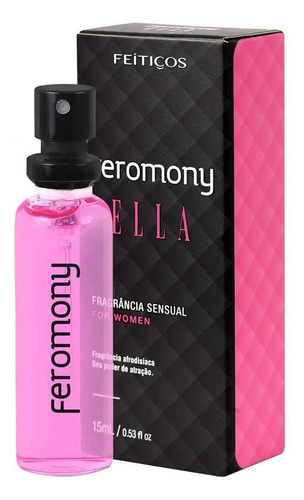 Perfume Feminino Afrodisíaco Feromony Ella - 15ml
