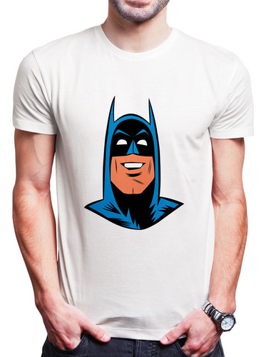 Polo Varon Batman Face (d0446 Boleto.store)