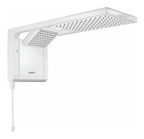 Imagem 1 de 3 de Chuveiro elétrico de parede Lorenzetti Acqua Ultra Duo branco 5500W 127V