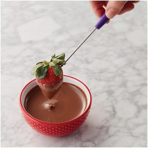 Imagen 4 de 8 de Kit X3 Herramientas Para Bañar Bombones Chocolate Wilton