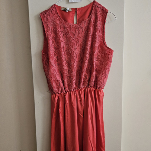 Vestido De Fiesta Coral - Casa Rincon