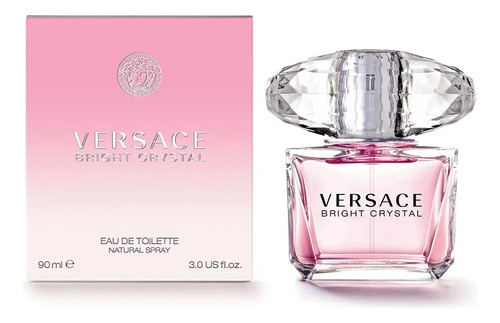 Perfume Importado Bright Crystal Edt 90ml Versace Original 