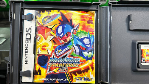 Megaman Star Force Zerker X Saurian Nintendo Ds Completo (Reacondicionado)