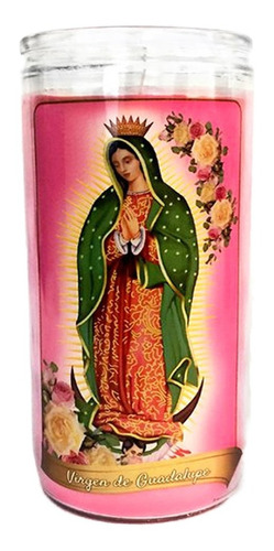 Veladora 14 Dias Virgen De Guadalupe Mi Marca