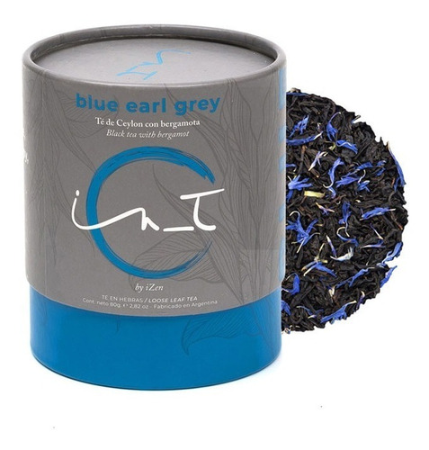 Te En Hebras In_t Blue Earl Grey Lata By Inti Zen 80 Gr