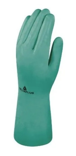 Guantes Nitrilo Interior Flocado Algodón Deltaplus Ve801 T9