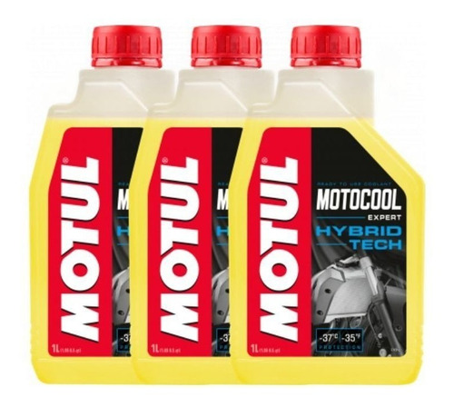 Fluido Radiador Motul Motocool - Expert Hybrid Tech 3 Litros