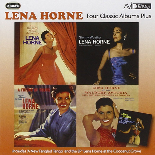 Lena Horne - Four Classic Albums Plus  2cd