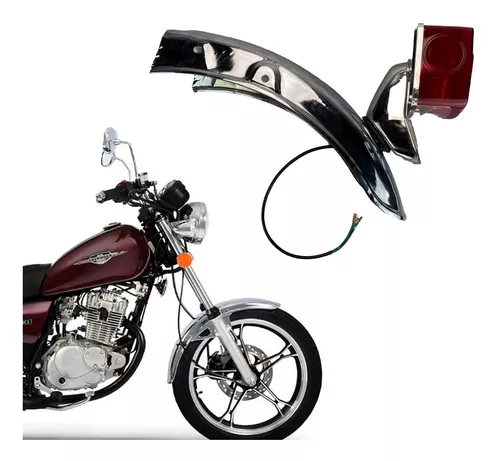 Paralama E Lanterna Suzuki Intruder 125 2010 2011 2012