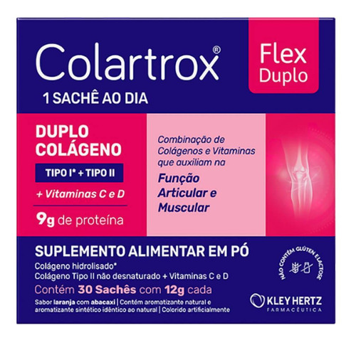 Colartrox Flex Duplo Com 30 Sachês