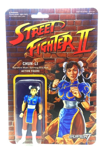 Figura Chun - Li Street Fighter  Super7 Retro Action