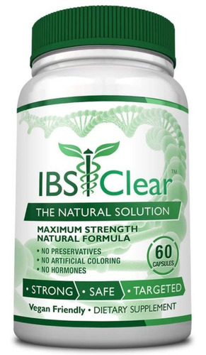 Ibs Clear 60 Caps - Fibra Psyllium - Unidad a $7815