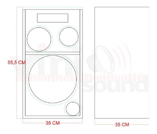 Caixa Auto Residencial Bluetooth Pioneer Ts-w3060 Completa