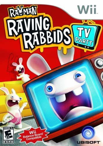 Rayman Raving Rabbids Tv Party Juego Para Nintendo Wii 