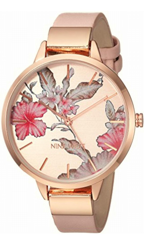 Reloj De Pulsera Nine West Para Mujer 38mm