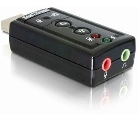 Tarjeta De Sonido 7.1 Usb Audio 3d Externo Isc