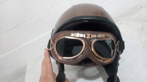 Casco De Motociclista Café Racer