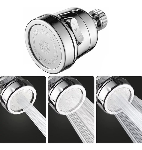 Grifo Ahorrador Agua Llave Cocina Difusor 360° 3 Modos