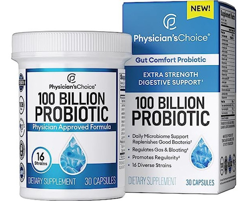 Physician's Choice 100 Mil Millones De Probióticos 30 Caps 