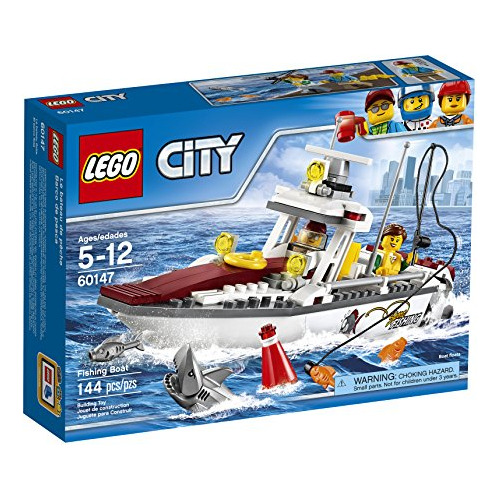 Barco De Pesca Lego City 60147, Juguete Creativo