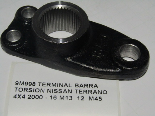 Terminal Barra Torsion Nissan Terrano 4x4 2000 - 16