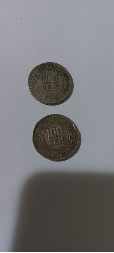 Vendo Lote De Moedas De 200 Réis. Brinde Duas Moedas 100 Rei