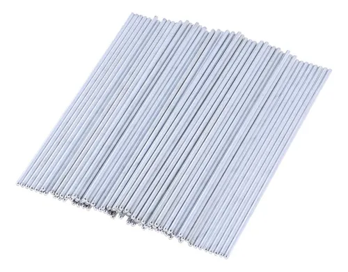 N 100 Piezas 100 Mm X 2 Mm Eje De Barra De Barra Redonda De