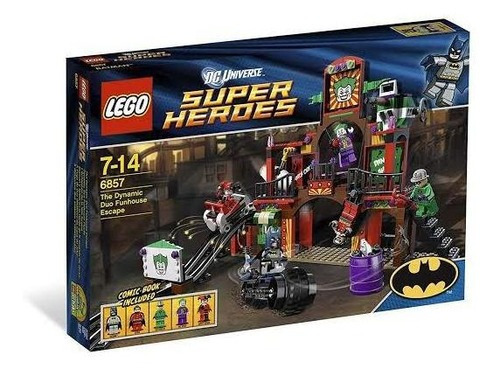 LEGO DC Universe Super Heroes 6857 El Escape del Dúo Dinámico en la Casa de Recreo (6857)