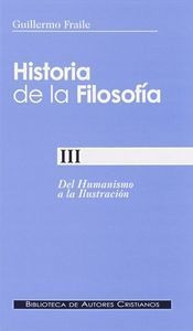 Libro Historia De La Filosofã­a. Iii: Del Humanismo A La ...