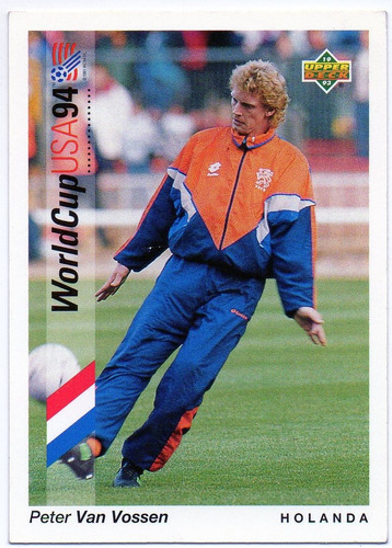 1993 Upper Deck Adams Peter Van Vossen Holanda # 69