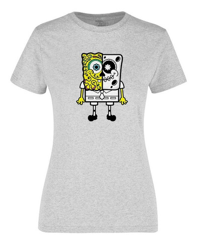 Playera De Mujer Bob Esponja Original Camiseta Dama E10