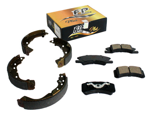Balatas Delanteras Y Traseras Attitude Mirage 2015-2023 Fp