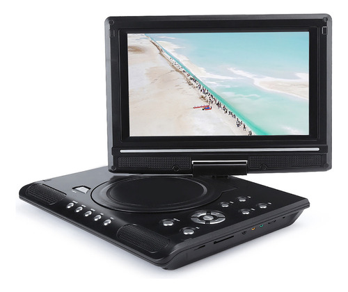 Reproductor De Dvd Móvil Portátil De 9,8 Pulgadas, Mini Tele