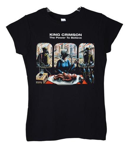 Polera Mujer King Crimson The Power To Believe Rock Abominat