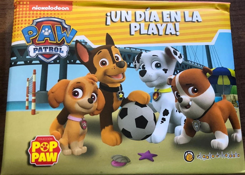 Paw Patrol - Un Día En La Playa - Libro Pop Up