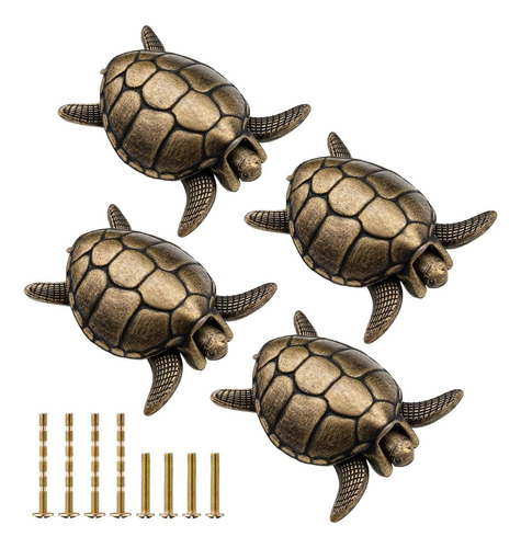 Mumiao Pomos De Tortuga Ocultos, 4 Piezas Náuticos Para De.