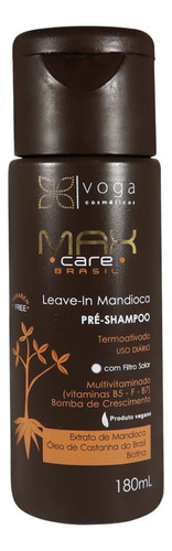 Leave-in Mandioca Max Care Brasil Voga 200 Ml