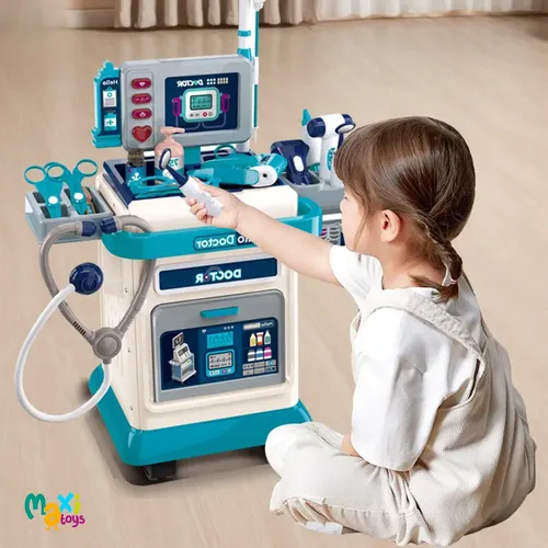 DocooF1マシン9台セット Carrinho De Médico Infantil Bancada Doctor Center Maxi Toys