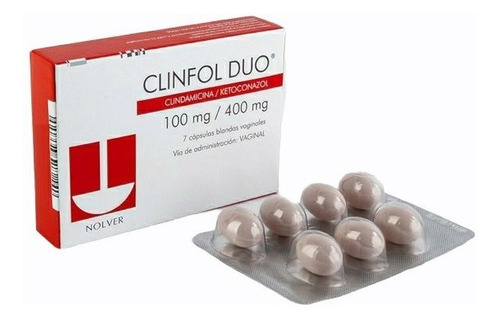 Clinfol Duo  7 Cap Vaginales