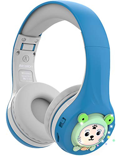 Auriculares Bluetooth Riwbox Fb-7s Frog Para Niños