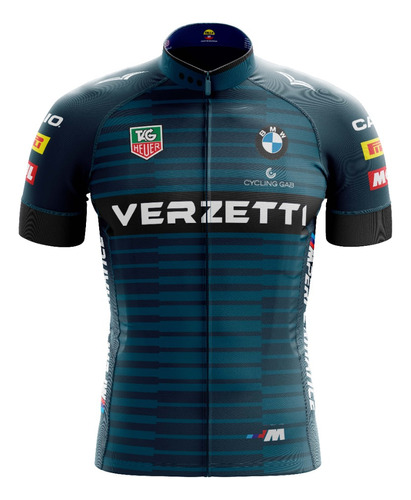 Jersey Ciclismo Verzetti, Bmw, Pirelli, Motul 100% Colombian